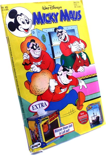 Walt Disneys Micky Maus Comic Nr. 45 (1992): Donald Duck - der Zornnickel von Ehapa